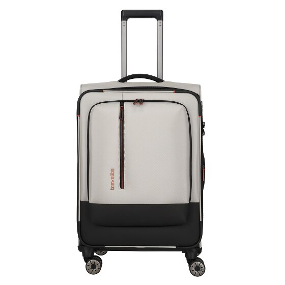Travelite Crosslite 5.0 4 kółka Walizka M 66 cm z plisą rozprężną