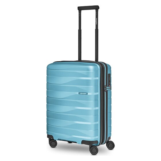 Bergpfeil Travel 4 kółka Walizka kabinowa S 55 cm z funkcją poszerzenia