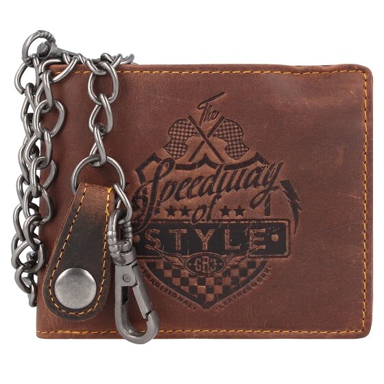 Greenburry Racing Collection Dallas Wallet RFID Leather 12,5 cm