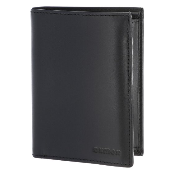 oxmox Leather Portfel Ochrona RFID Skóra 13 cm