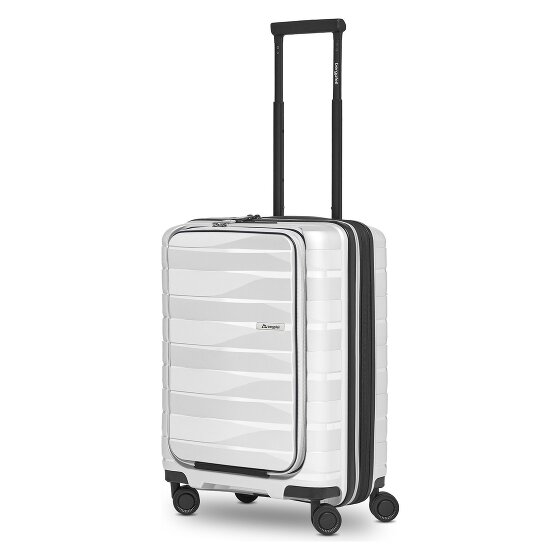 Bergpfeil Travel 4 kółka Walizka kabinowa 55 cm Komora na laptopa z funkcją poszerzenia