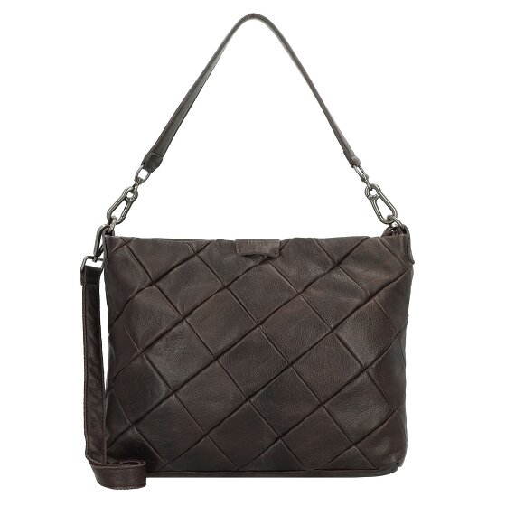 FredsBruder Check my Bag Torba na ramię Skórzany 35 cm