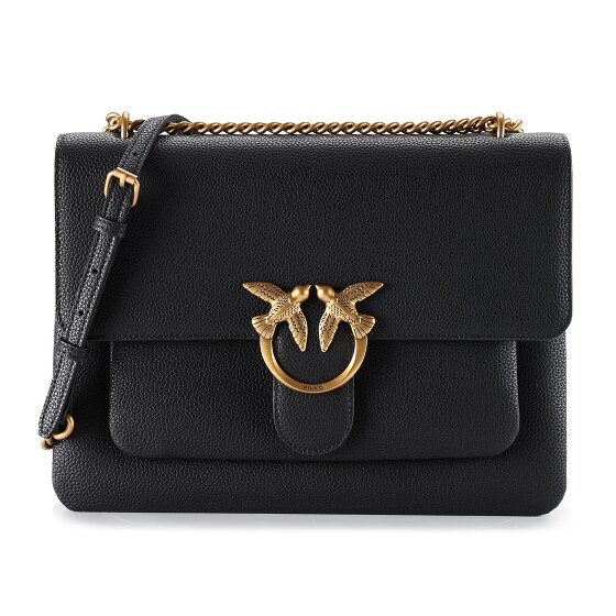 PINKO Love One Torba na ramię Skórzany 30 cm