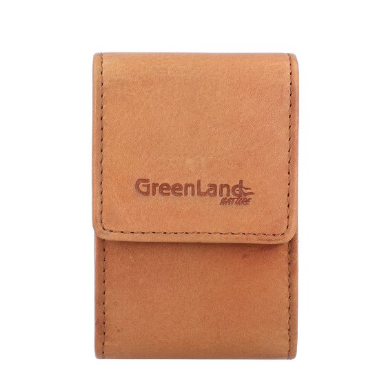 Greenland Nature GreenLand NATURE Etui na karty kredytowe Ochrona RFID Skórzany 7 cm