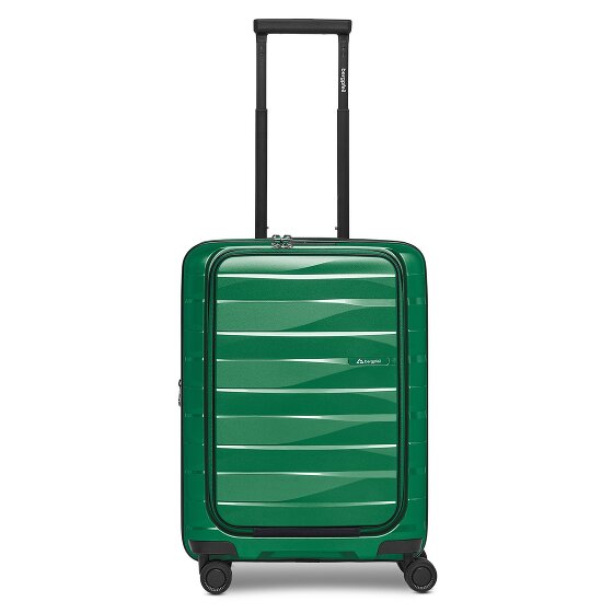 Bergpfeil Travel 4 kółka Walizka kabinowa 55 cm Komora na laptopa z funkcją poszerzenia