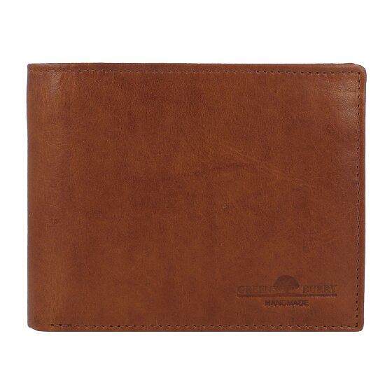Greenburry Newport Portfel Ochrona RFID Skóra 12 cm