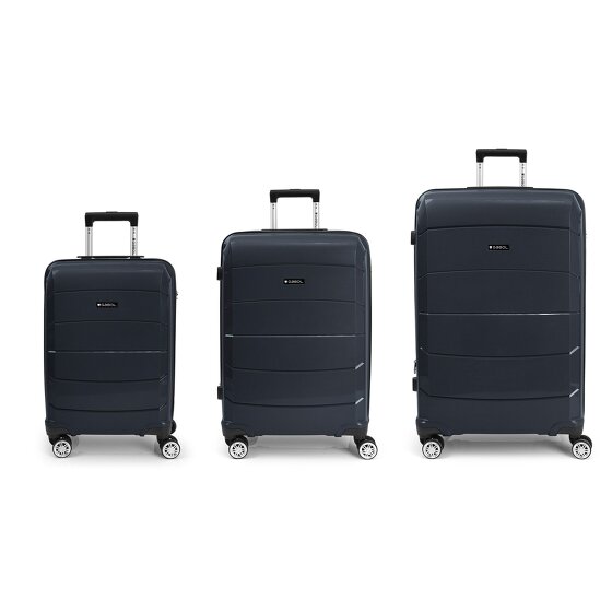 Gabol Midori 4 Roll Suitcase Set 3szt.
