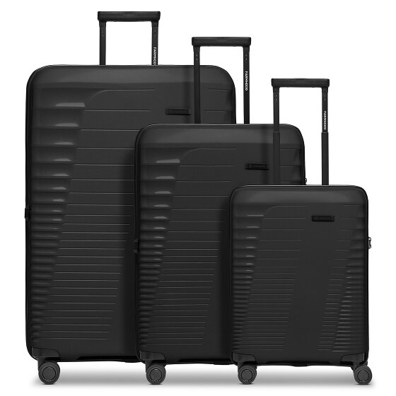 Farmhood Eco Edition 4 kółka Zestaw walizek 3-części z plisą rozprężną