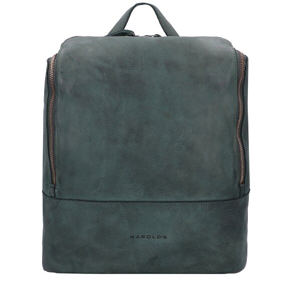 Harold's Skórzany plecak Submarine z przegrodą na laptopa 32 cm