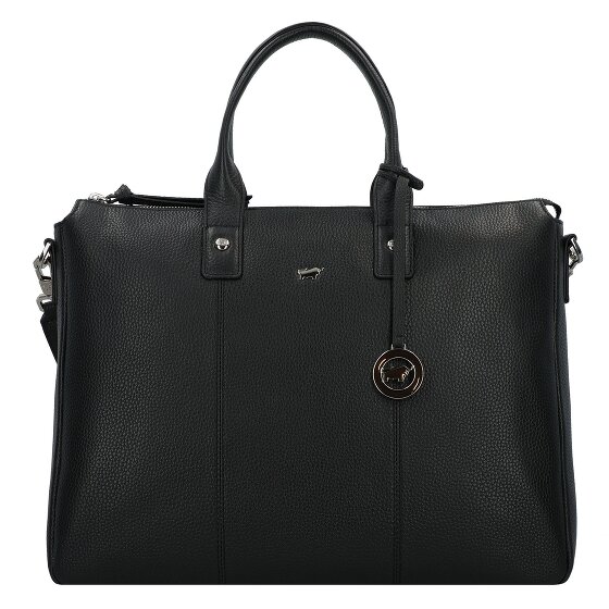 Braun Büffel Hanna Shopper Bag Skórzany 39 cm Komora na laptopa
