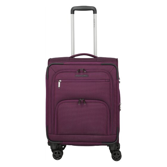 Travelite Cubis 4 kółka Walizka kabinowa S 55 cm z funkcją poszerzenia