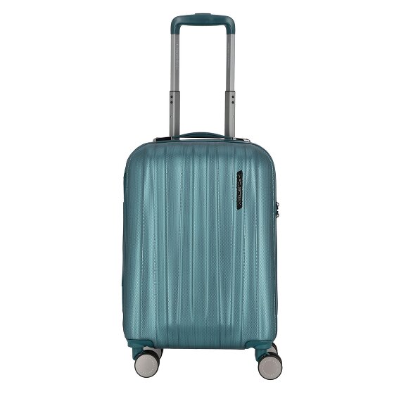 Polestream Moonrock 4 kółka Walizka kabinowy S 55 cm z plisą rozprężną