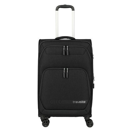 Travelite Kick Off 4 kółka Walizka M 67 cm z funkcją poszerzenia