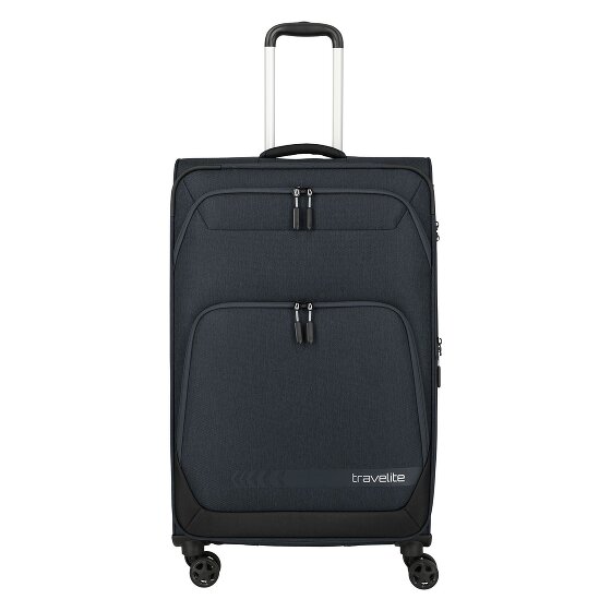 Travelite Kick Off 4 kółka Walizka L 78 cm z funkcją poszerzenia