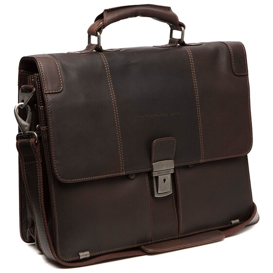 The Chesterfield Brand Stuttgart Teczka Skórzany 38 cm Komora na laptopa