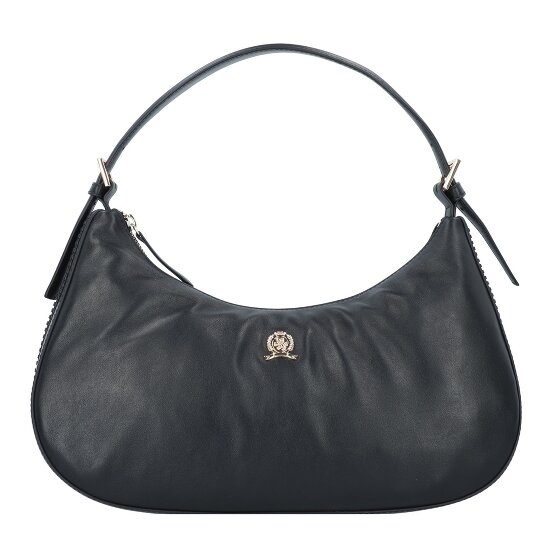 Tommy Hilfiger CREST LEATHER Torba na ramię Skórzany 37 cm