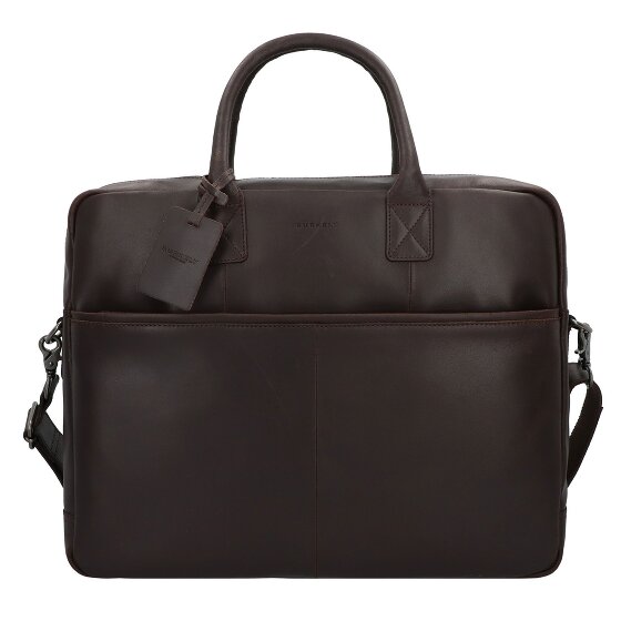 Burkely Vintage Max Briefcase Leather 44 cm Komora na laptopa