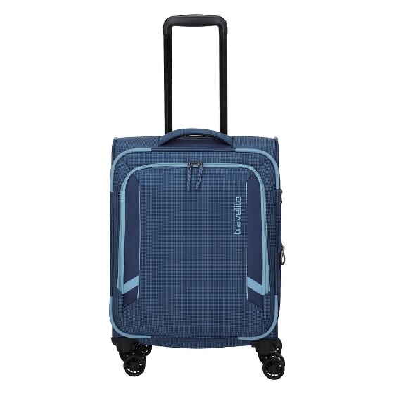 Travelite Corsiica 4 kółka Walizka kabinowy S 55 cm z plisą rozprężną