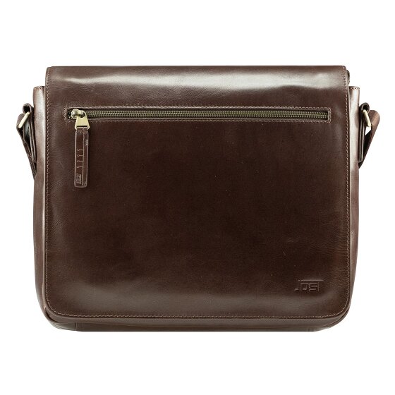 Jost Skagen Briefcase Messenger Skórzany 32 cm Komora na laptopa