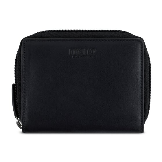 mano Don Andrea Portfel Ochrona RFID Skórzany 12 cm