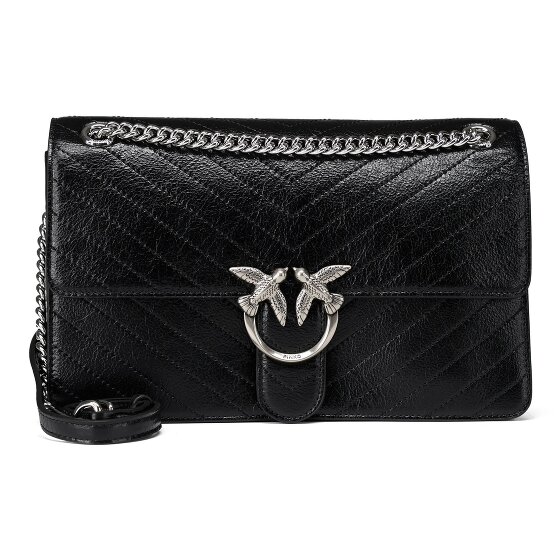 PINKO Love One Torba na ramię Skórzany 26 cm