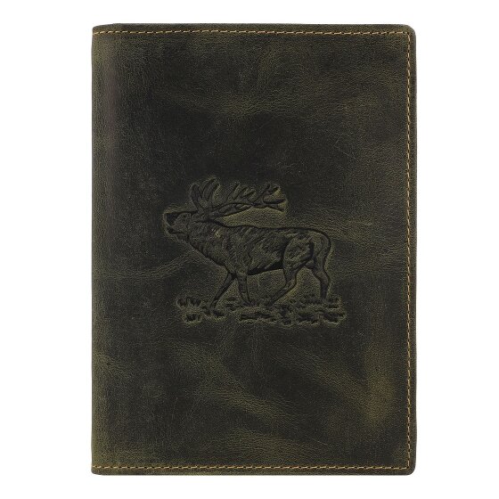 Greenburry Vintage Etui na dowód osobisty Skóra 9.5 cm