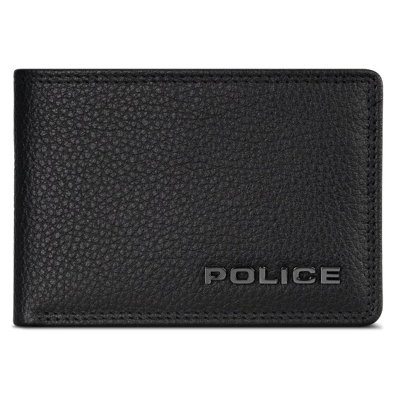 Police Portfel Ochrona RFID Skórzany 10.5 cm