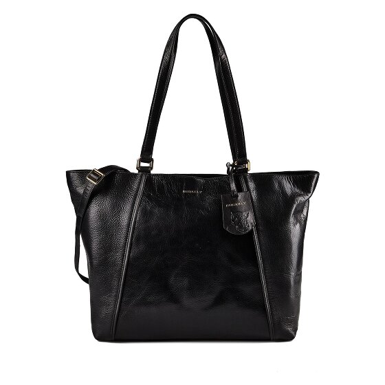Burkely Fine Florence Shopper Bag Skórzany 37 cm Komora na laptopa