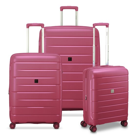 MODO by Roncato Starlight 3.0 4 kółka Zestaw walizek 3-części z funkcją poszerzenia