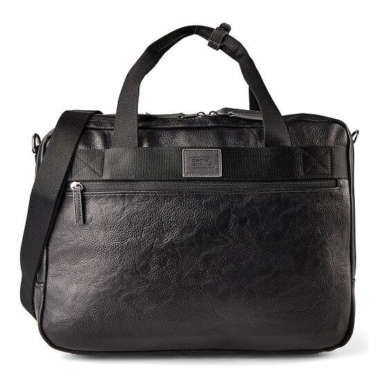 camel active Traces Teczka Skórzany 39 cm Komora na laptopa