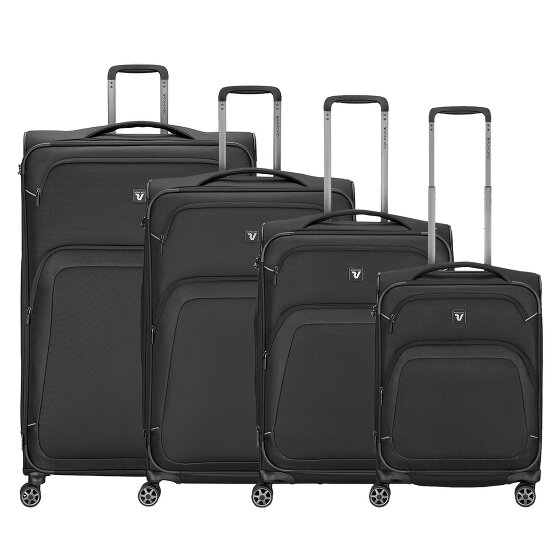 Roncato Gateway 4 kółka Zestaw walizek 4-części z plisą rozprężną