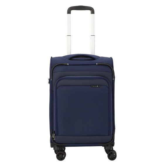 d&n Travel Line 9504 4 kółka Walizka kabinowy S 55 cm