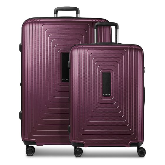 Redolz Essentials 14 4 kółka Zestaw walizek 2-części z funkcją poszerzenia