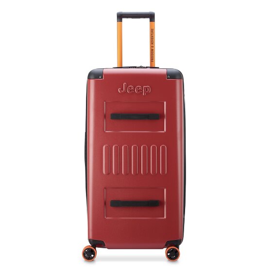 Jeep JH002B 4 kółka Walizka 80 cm z plisą rozprężną