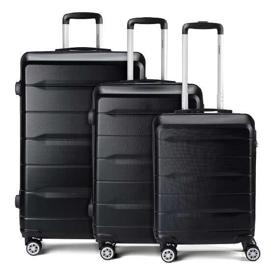 Benzi 5583 4 kółka Zestaw walizek 3-części