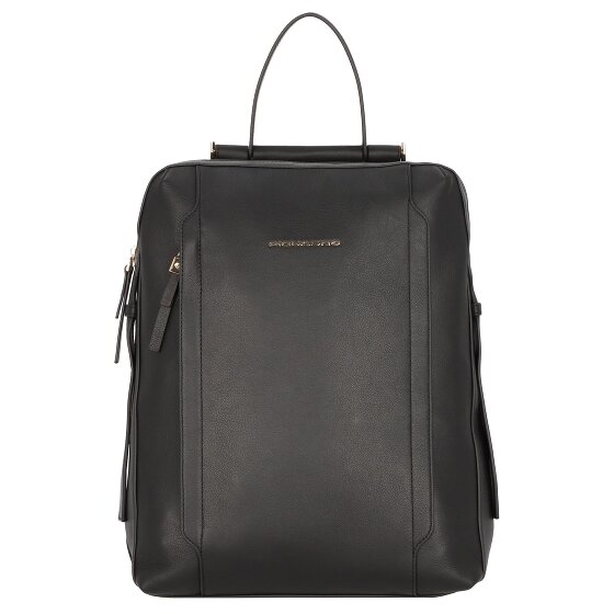 Piquadro Skórzany plecak Circle 41 cm z przegrodą na laptopa