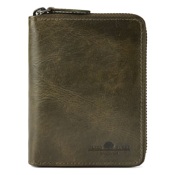 Greenburry Newport Portfel Ochrona RFID Skórzany 13 cm