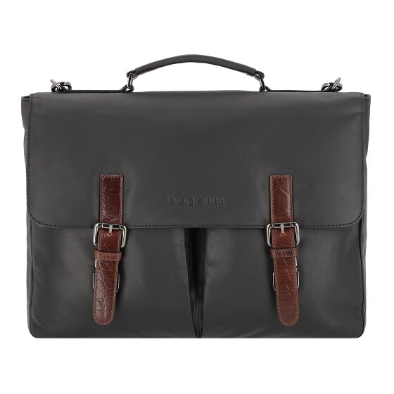 bugatti Corso DeLuxe Teczka Skórzany 39 cm Komora na laptopa