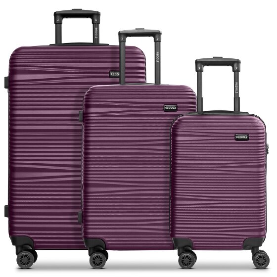 Redolz Essentials 16 3-SET 4 kółka Zestaw walizek 3-części