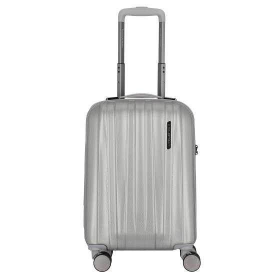 Polestream Moonrock 4 kółka Walizka kabinowy 55 cm z plisą rozprężną