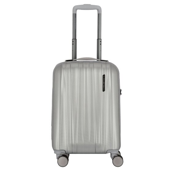 Polestream Moonrock 4 kółka Walizka kabinowy S 55 cm z plisą rozprężną