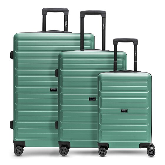 Redolz Essentials 08 3-SET 4 kółka Zestaw walizek 3-części
