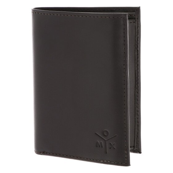oxmox Leather Portfel Ochrona RFID Skóra 10 cm