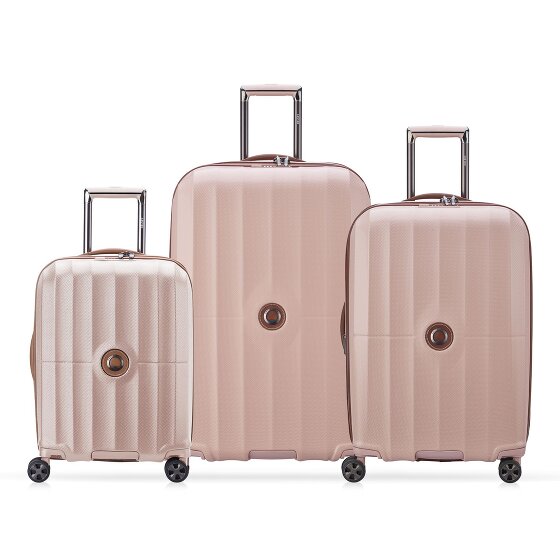 Delsey Paris Carrousel 4 kółka Zestaw walizek 3-części z plisą rozprężną
