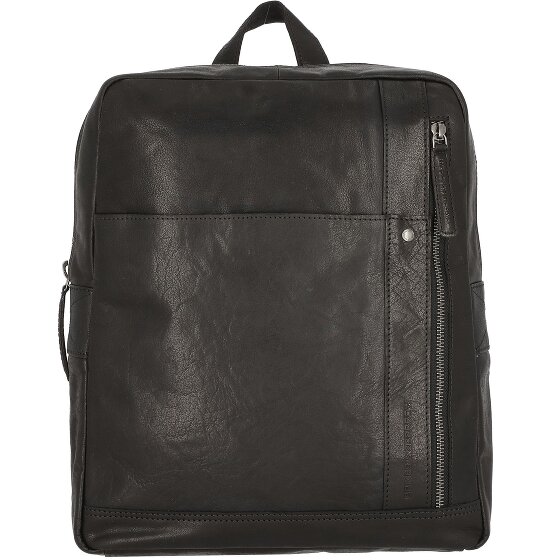 Spikes & Sparrow Bronco Plecak skórzany 34 cm Komora na laptopa