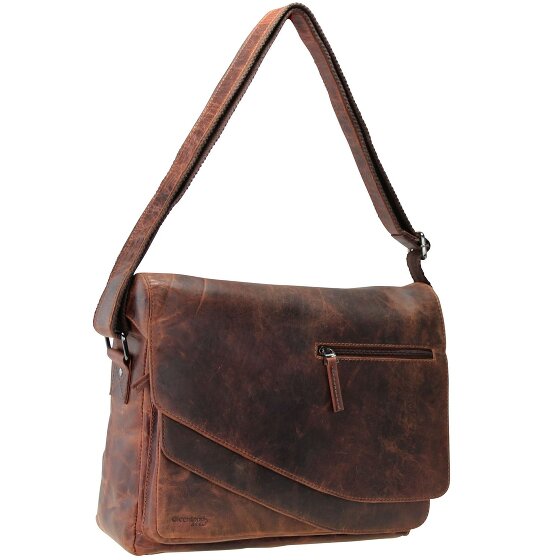 Greenland Nature Montana Torba na ramię I Skórzana 35 cm