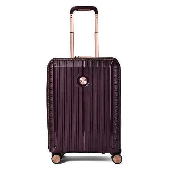 Polestream Paris 4 kółka Walizka kabinowy 55 cm z plisą rozprężną