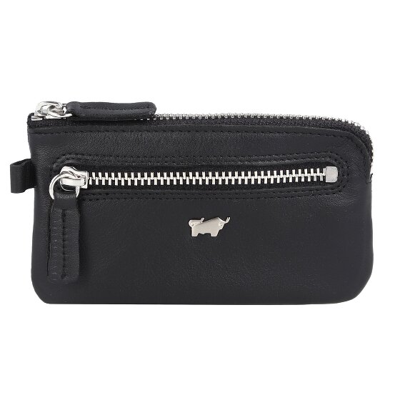 Braun Büffel Golf Edition Portfel z kluczem Skórzany 11 cm