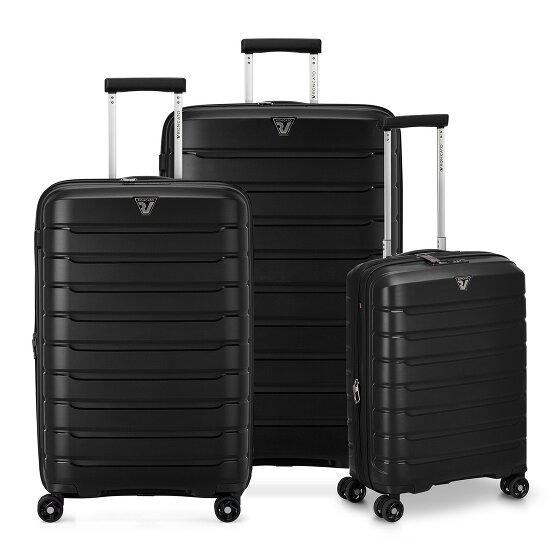Roncato B-Flying Move 4 kółka Zestaw walizek 3-części z plisą rozprężną