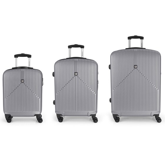 Gabol Alabama 4 Roll Suitcase Set 3szt.
